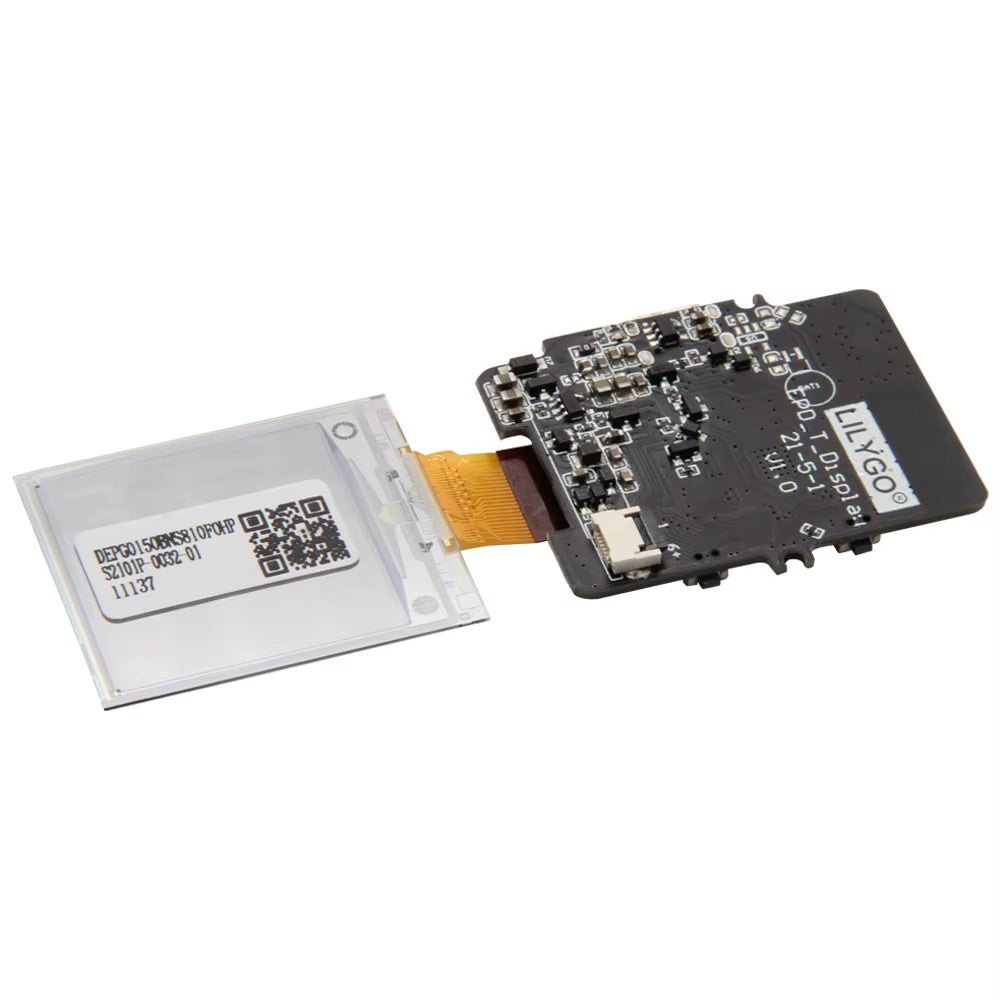 ® TTGO 1.54 Inch Wrist E-Paper ESP32 4MB FLASH Wifi/Bluetooth for Arduino